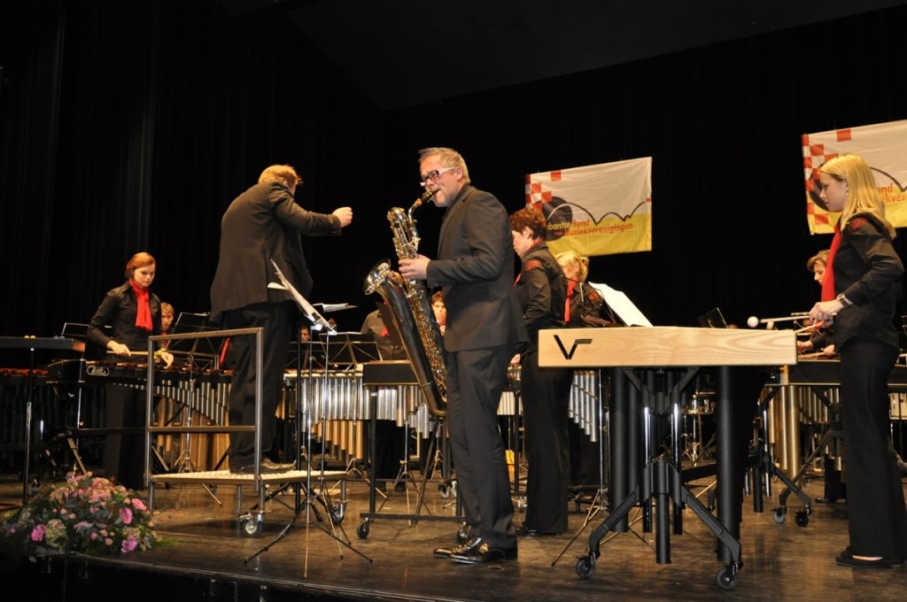 Malletband naar concours in Etten-Leur