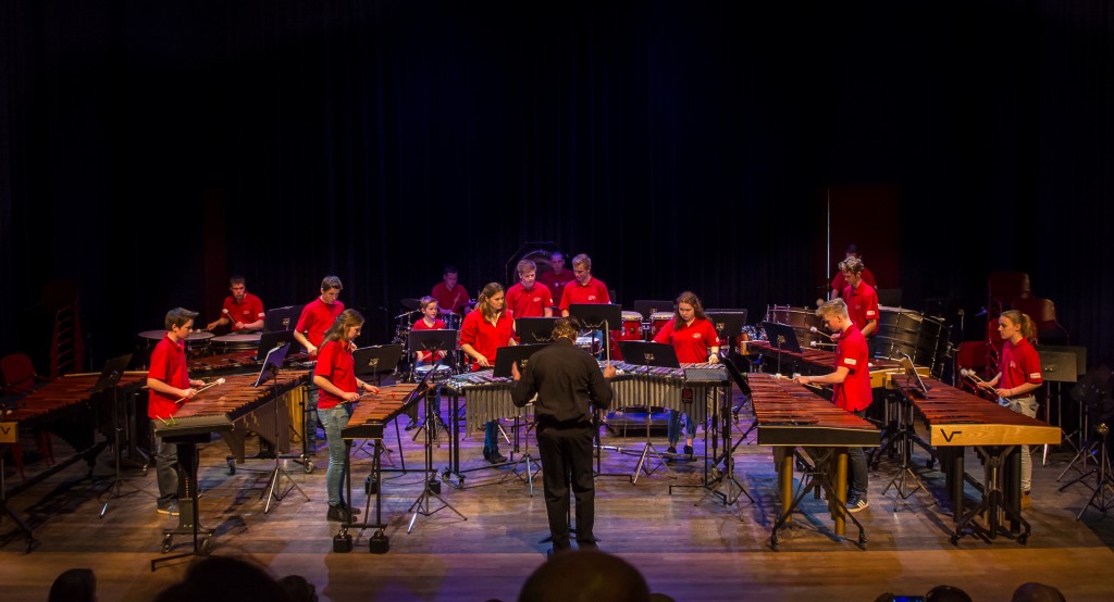 Optreden Jeugd Slagwerk Groep Kulturhus Borne